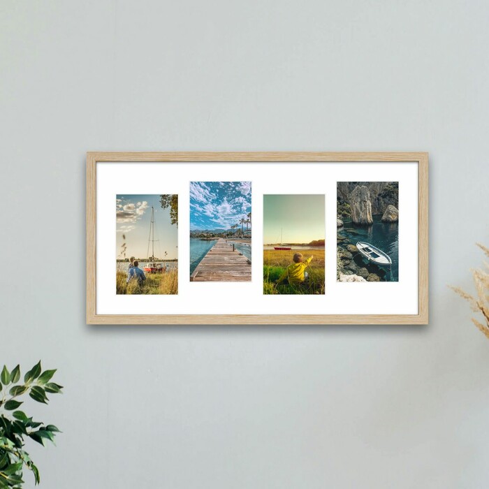 The Wanderer - Collage Picture Frame Style