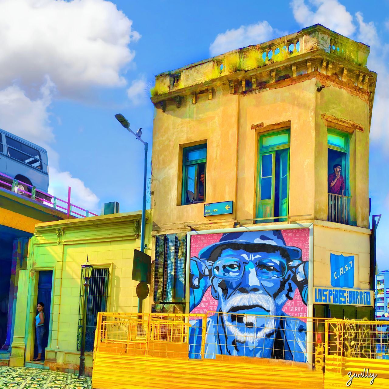 Peru 1200-1300 - custom framed artwork