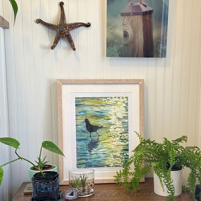 Certified review from Judy Bishop: "I ordered a weathered wood 'look' frame and matting for a signed print. It came within 8 days. Everything was securely packaged and had everything from detailed instructions, a tool and even hanging hardware. It was simple to put together and looks professional. It was easy to use the website to choose what I wanted. Now what else do I have to frame??"