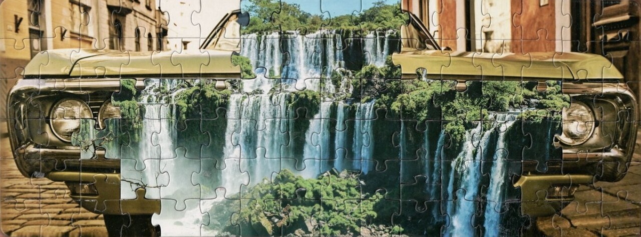 Puzzle Montage Art by Tim Klein