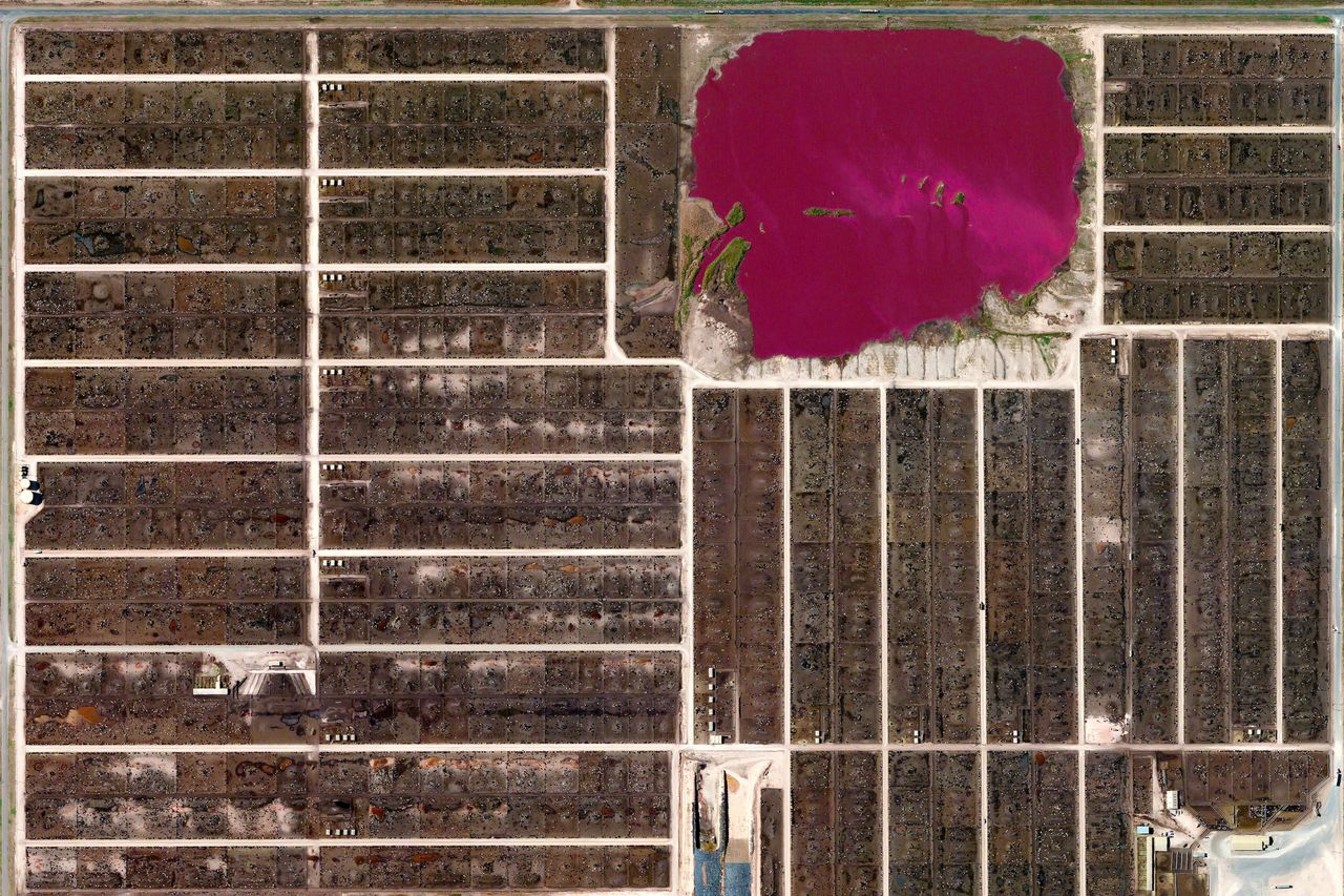 Custom Print - Cattle Feedlot - custom framed artwork