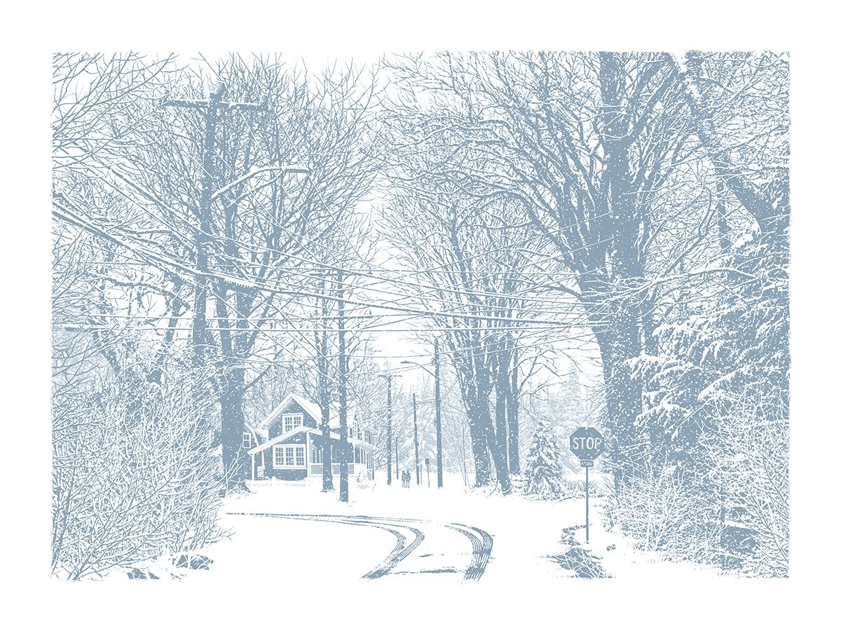 Cold Hands and Warm Hearts - custom framed artwork