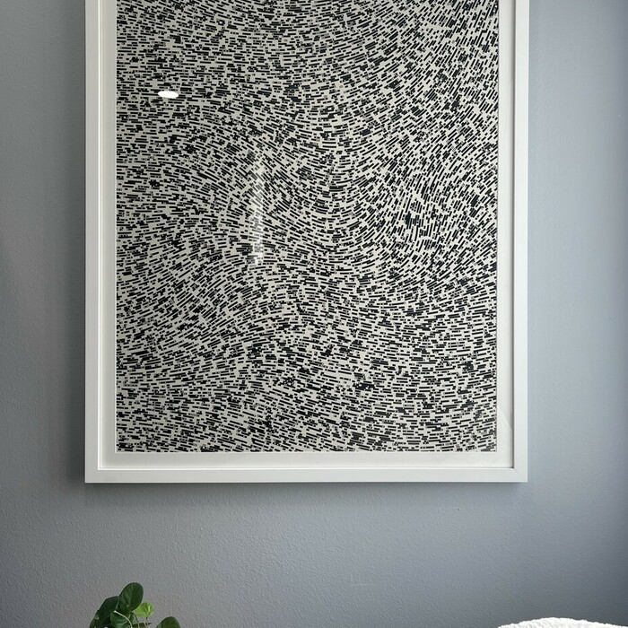 @toddg777 on Twitter: Fidenza #479, now printed and framed in my office 😁