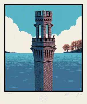 003 - My Everyday Life is Adventure  - custom framed artwork