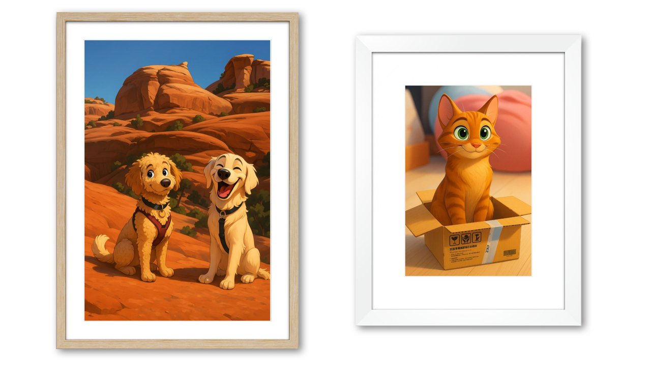 cartoonify your dog or cat