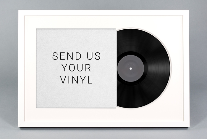 custom framing online - vinyl records
