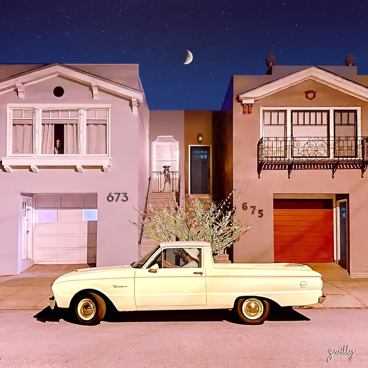 Mommy's Home! - custom framed artwork