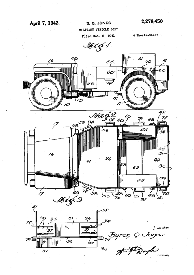 Military Vehicle - custom framed artwork