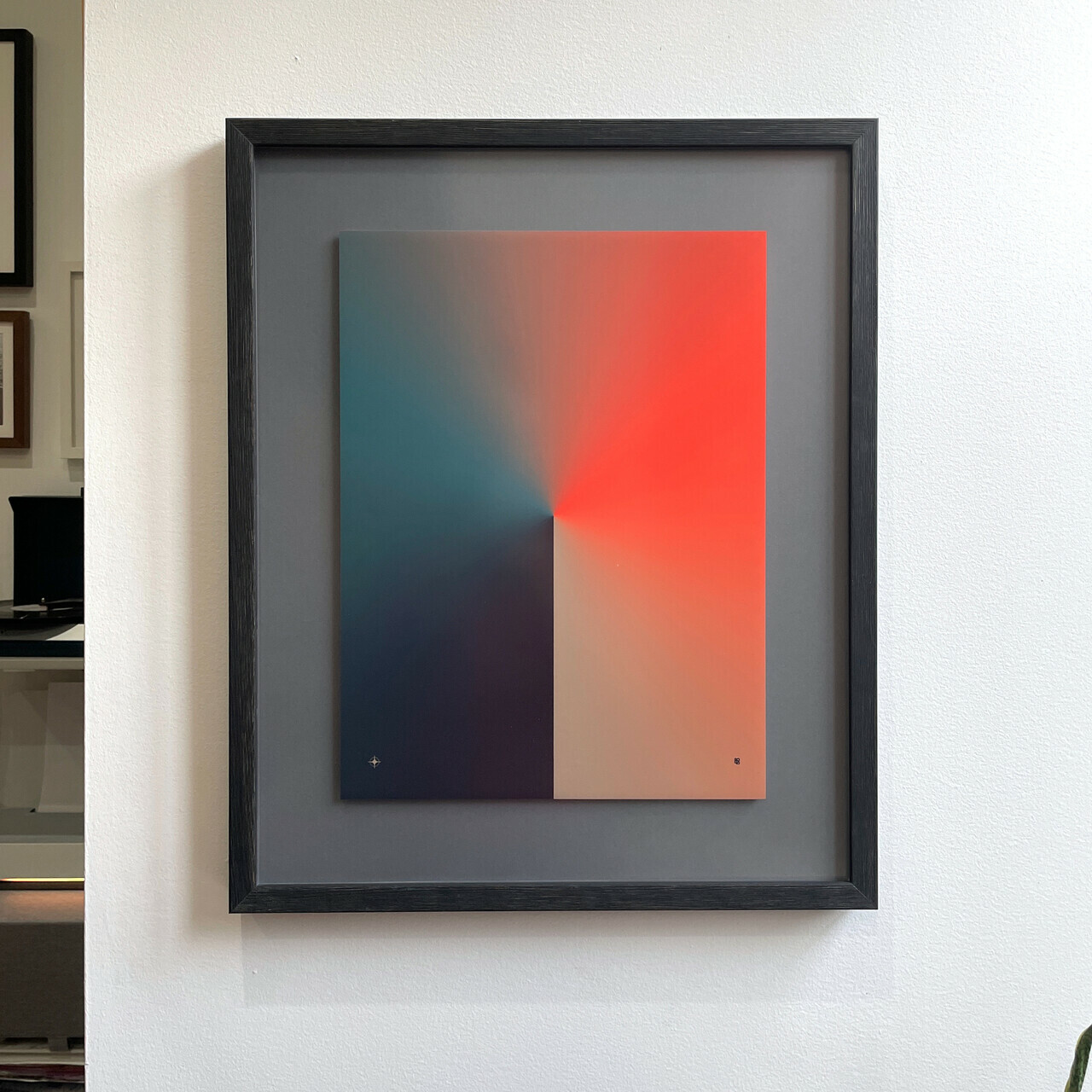 Starline #4 by 2046 Design - Framed online using Level Frames