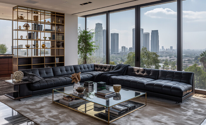 Suits LA TV show home decor