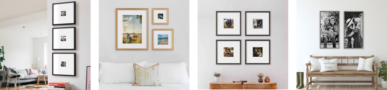 Gallery Wall Designs from Level Frames