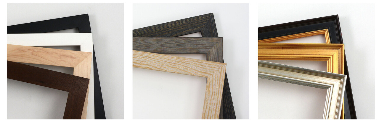 Picture frame profile colors