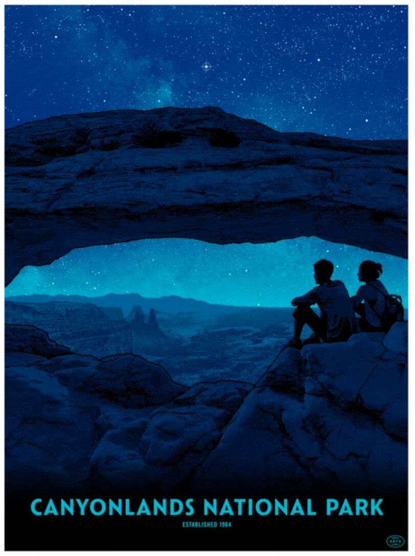 Canyonlands National Park  - custom framed artwork