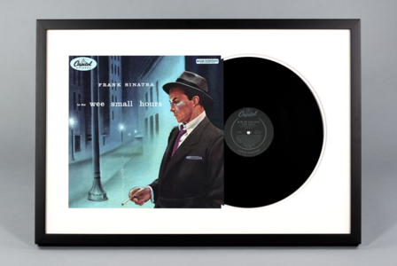 Frank Sinatra: custom framed vinyl album