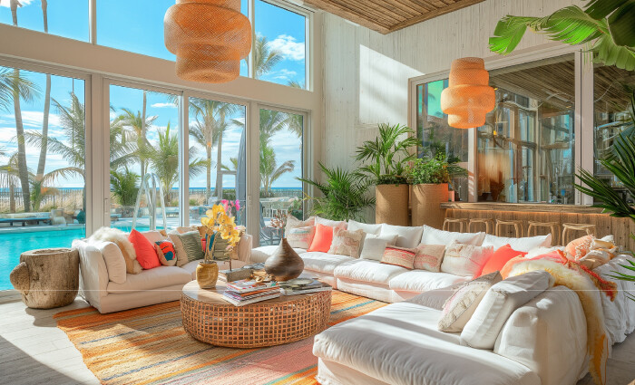 Love Island TV show home decor