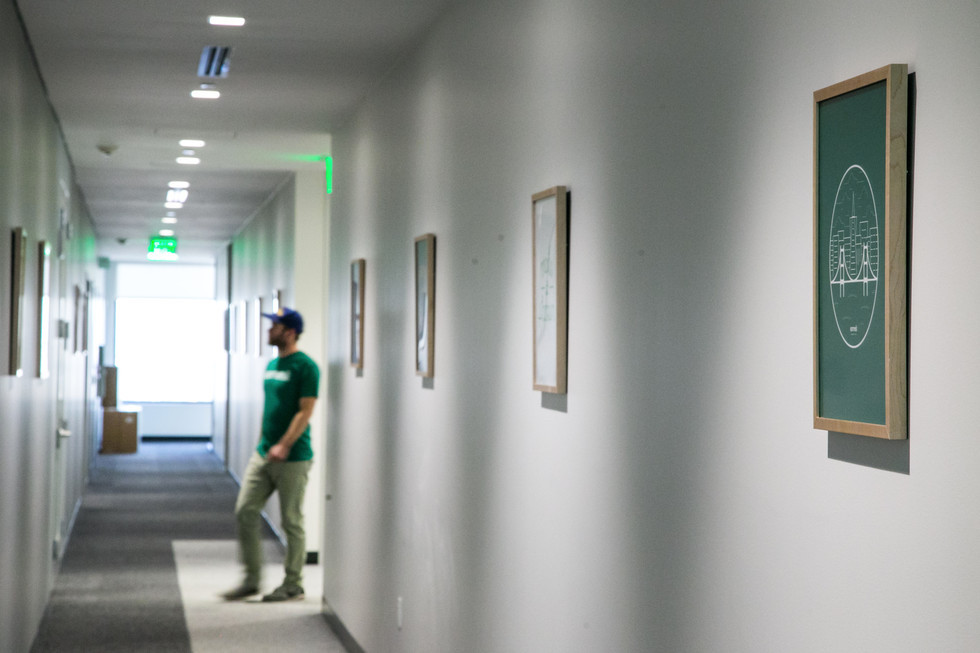 Custom Framing for the Office