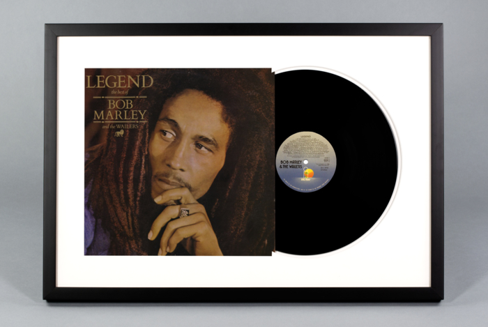 Bob Marley: Framed Vinyl Record
