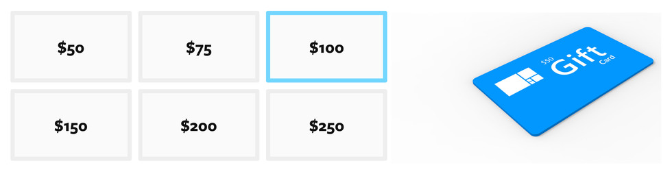 Online Framing Gift Card